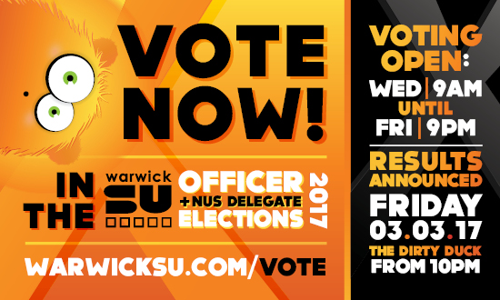 Officer NUS delagte elections vote now