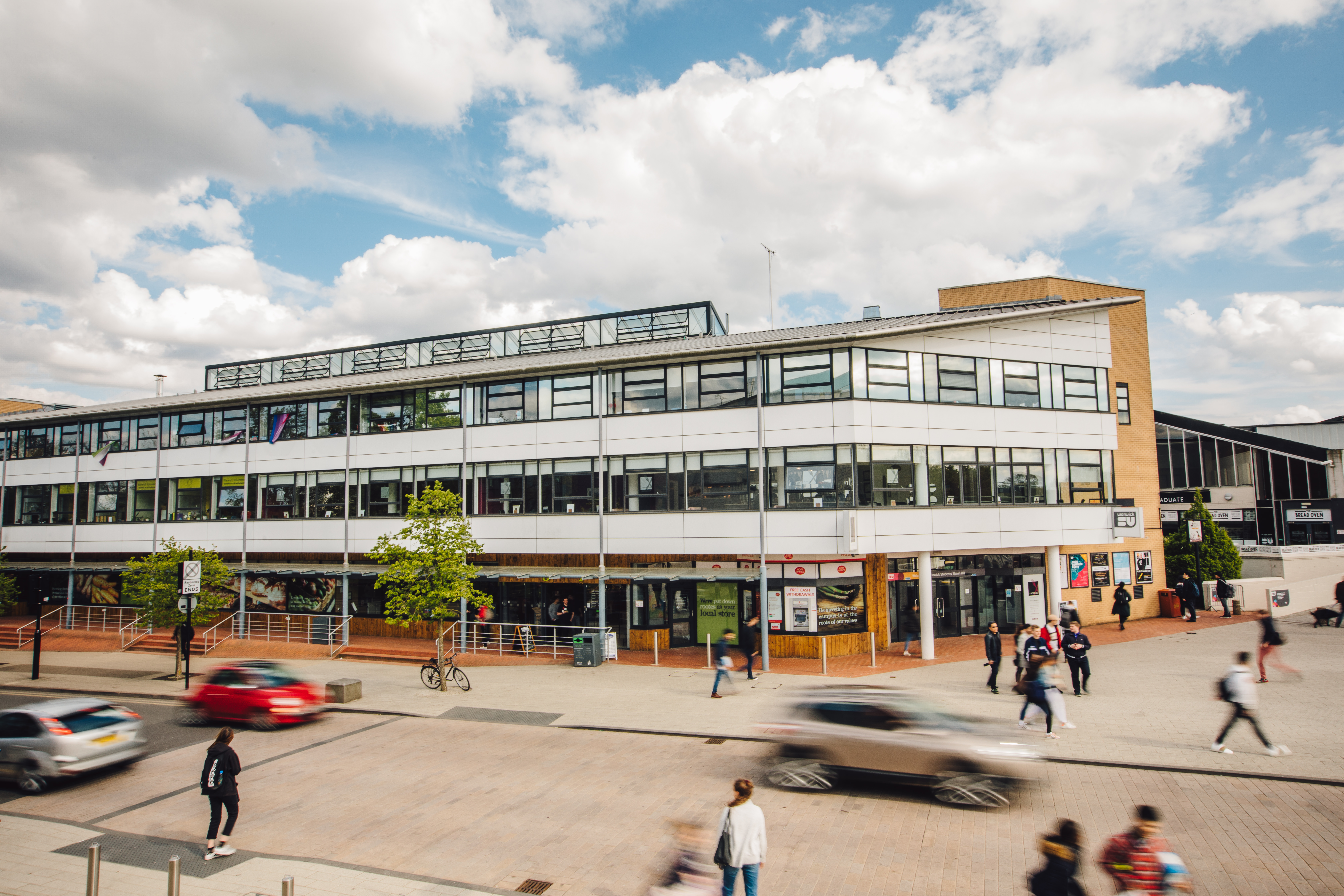 Being a member of Warwick Students’ Union (SU) gives you free access to student representation, social activities, and support.