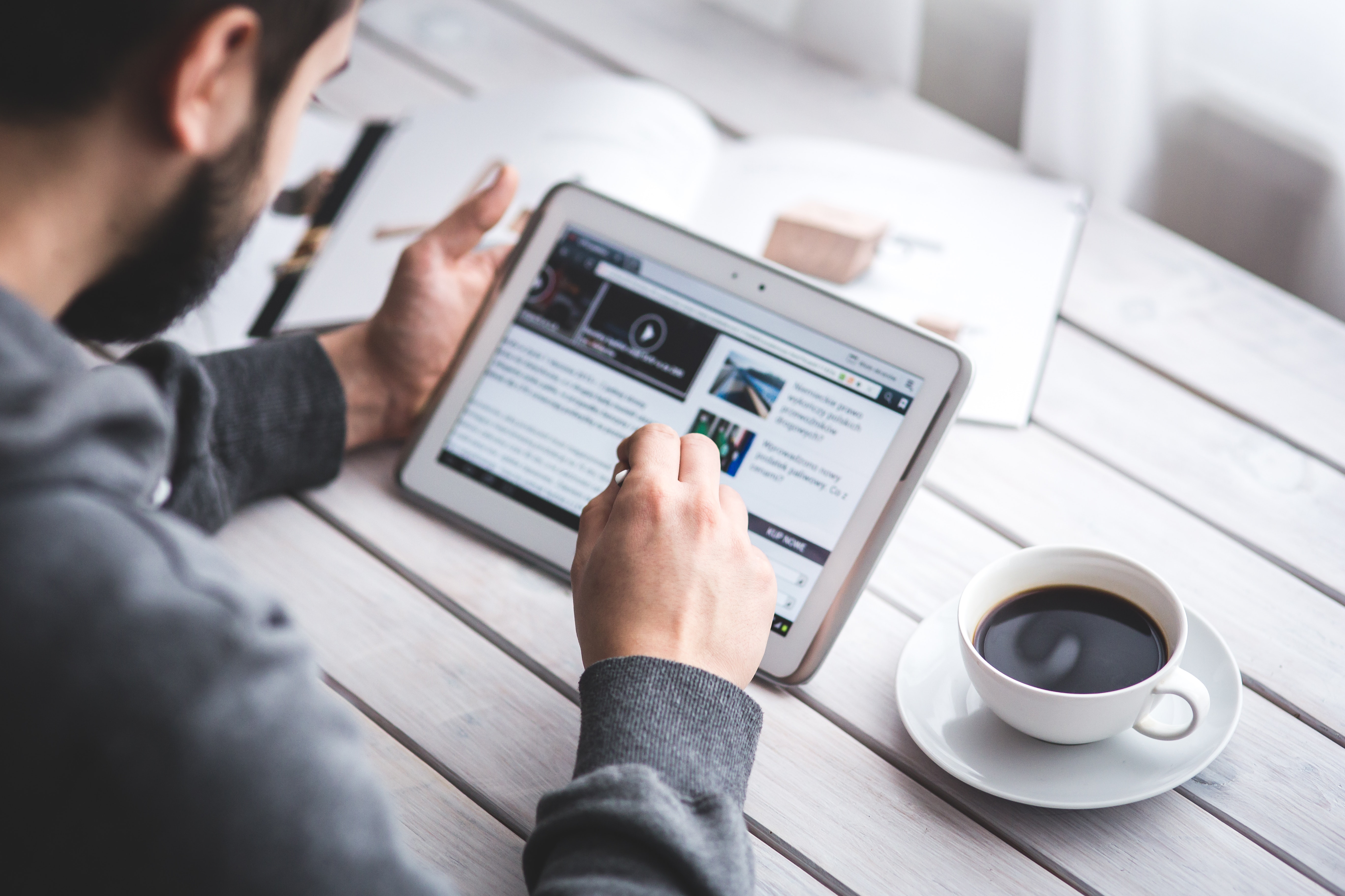Postgrad News page button
